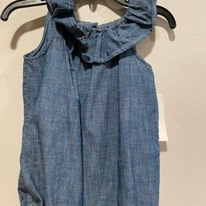 Ralph Lauren Baby denim romper